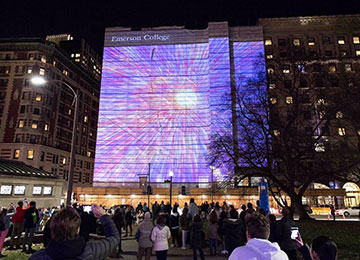 Emerson College 3D Projection