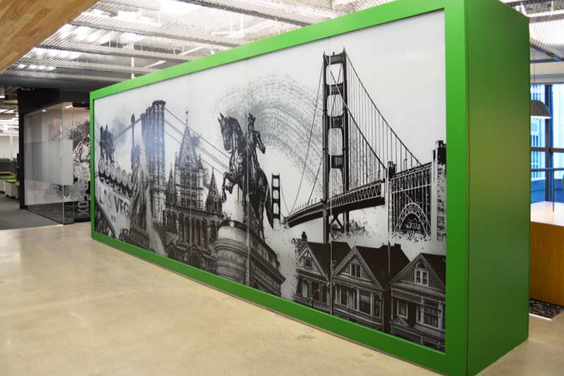 DraftKings Wall Graphics