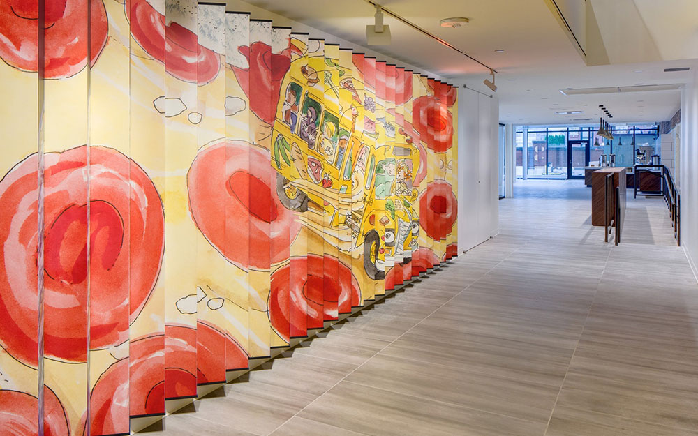 Inside Scholastic's new headquarters designed by Paula Scher