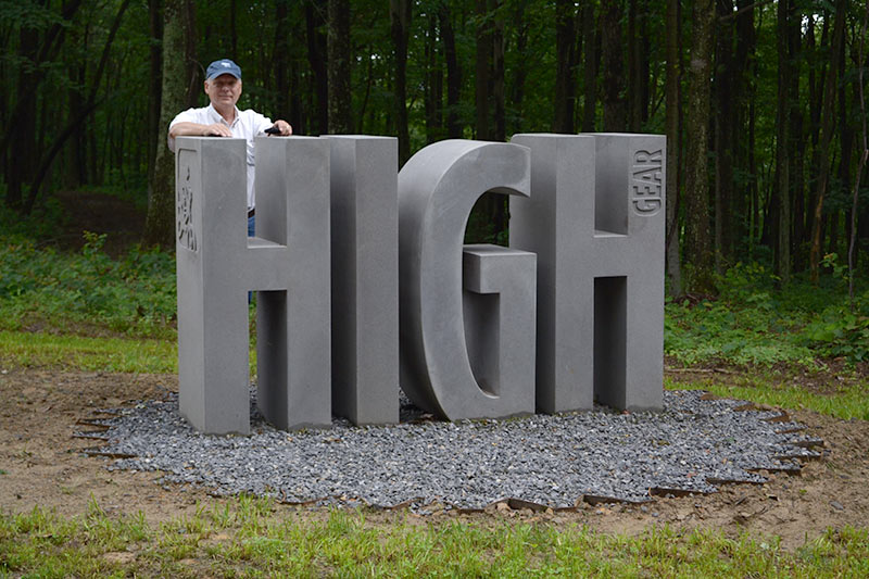 Summit Bechtel Reserve Concrete Signage